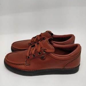 Adidas McCarten SPZL Mens Brown Leather Casual